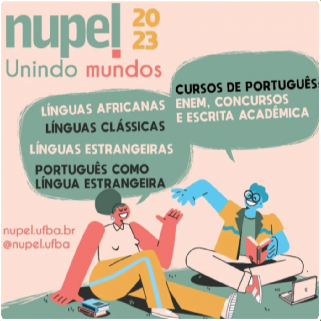 NUPEL: CURSOS EM DIFERENTES LÍNGUAS, PREPARATÓRIO CELPE-BRAS 2023.2 E LIBRAS